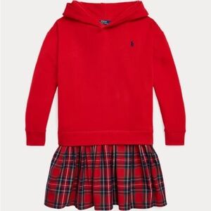 Plaid Fleece Hoody Ralph Lauren Polo Dress